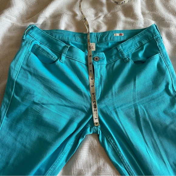 Turquoise Arizona Super Skinny Jeans - Picture 4 of 8